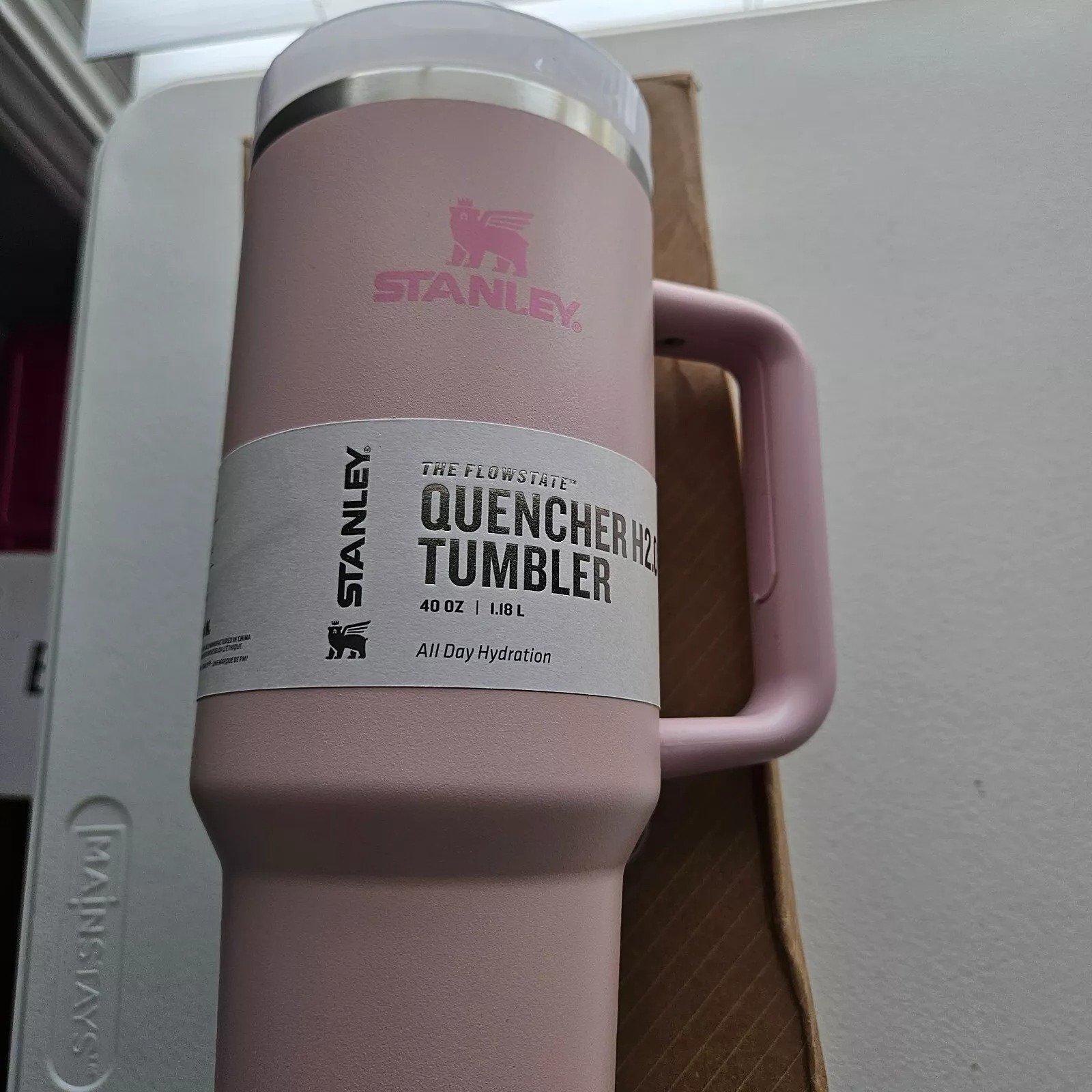 Stanley 40oz Flowstate Quencher H2.0 Tumbler Pink